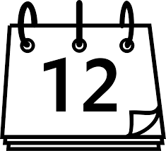 Button to open calendar